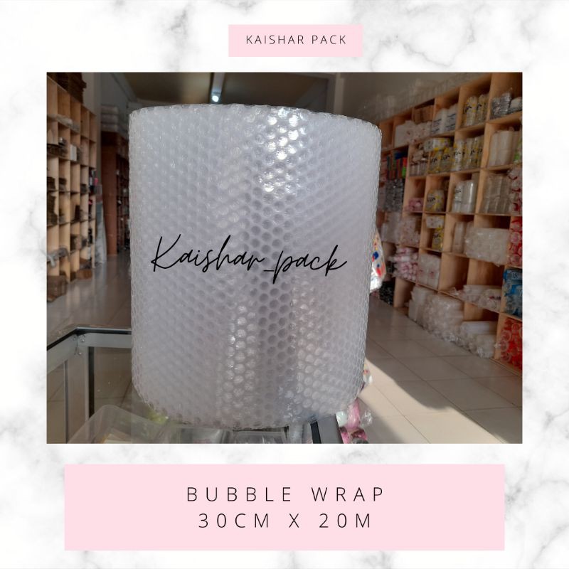 

KAISHAR - BUBBLE WRAP / BUBBLEWRAP 30CM X 20M