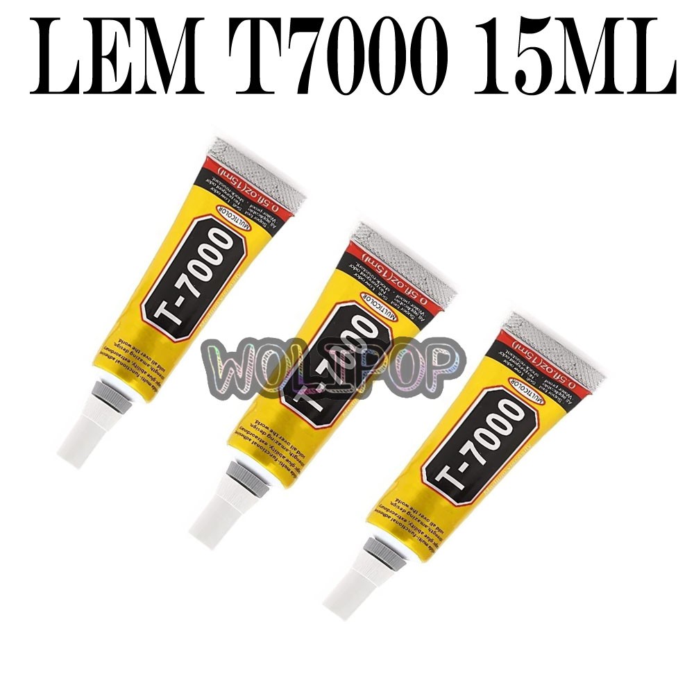 

LEM TOUCHSCREEN LCD T7000 T 7000 SERBAGUNA WARNA HITAM ADHESIVE 15ML