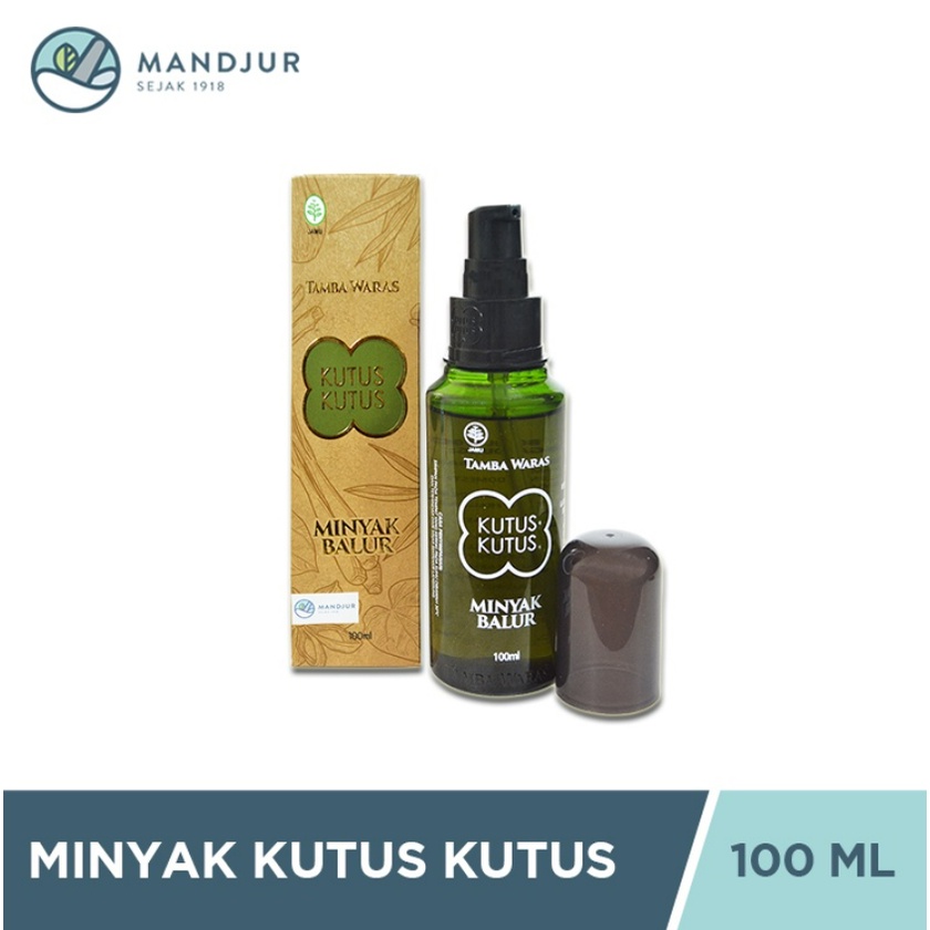 Minyak Kutus Kutus Herbal Organic - 100ml Tamba Waras Bali 100% Original CBKS