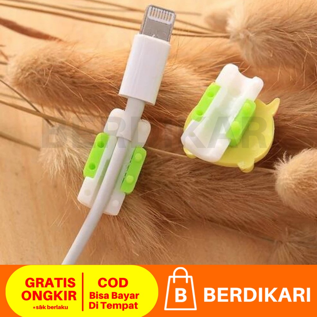 Pelindung Ujung Kabel Kartun
