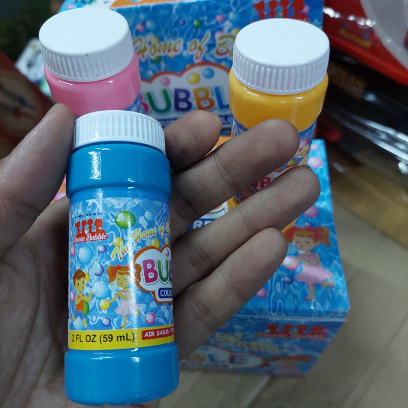 Refill Mainan Tembak Bubble Buble Cair Isi 59ml Harga Per 1 Botol