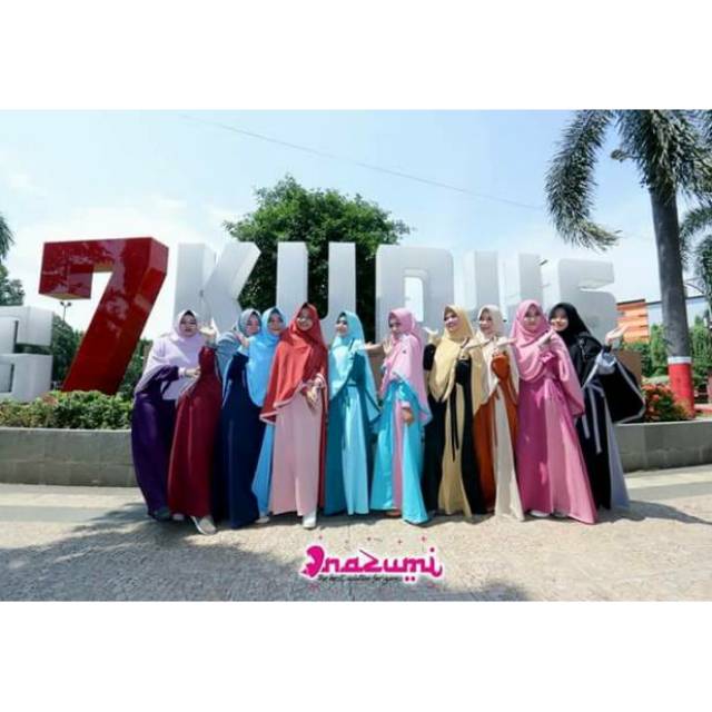 HAMIDAH DRESS ORI BY NAZUMI/GAMIS REMAJA BUSUI SYAR'I BRANDED ORIGINAL LIMITED