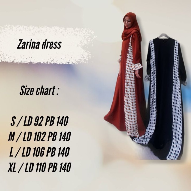 ABAYA SIMPLE ZARINA DRESS