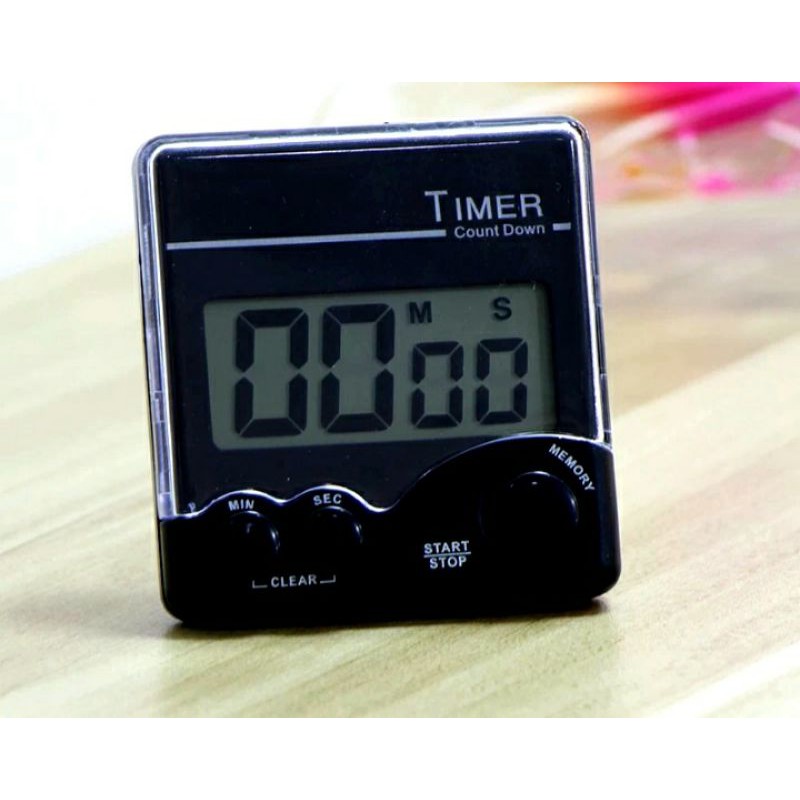 Jual Timer Digital (warna hitam) | Shopee Indonesia