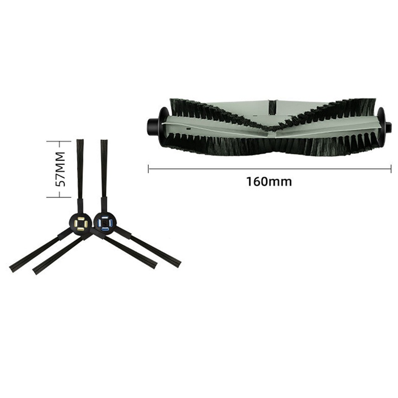 Main Brush Side Brush Replacement Parts for ILife A7 A9S V8 V8S X750 X800 X785 V80 for Siercrest SSR1 SSRA1