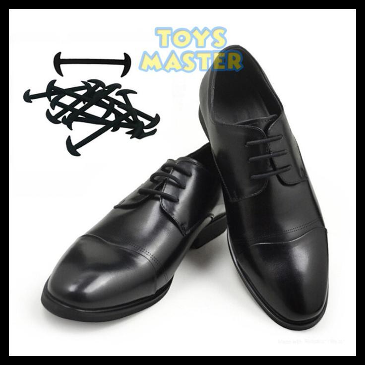 Tali Sepatu Silikon - Tali Sepatu Karet Formal Pantofel