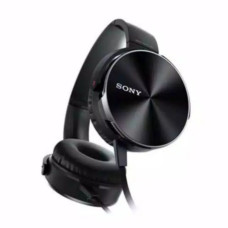 headphones Sony megabass with mic headset Sony super bass handsfree Sony musik /call