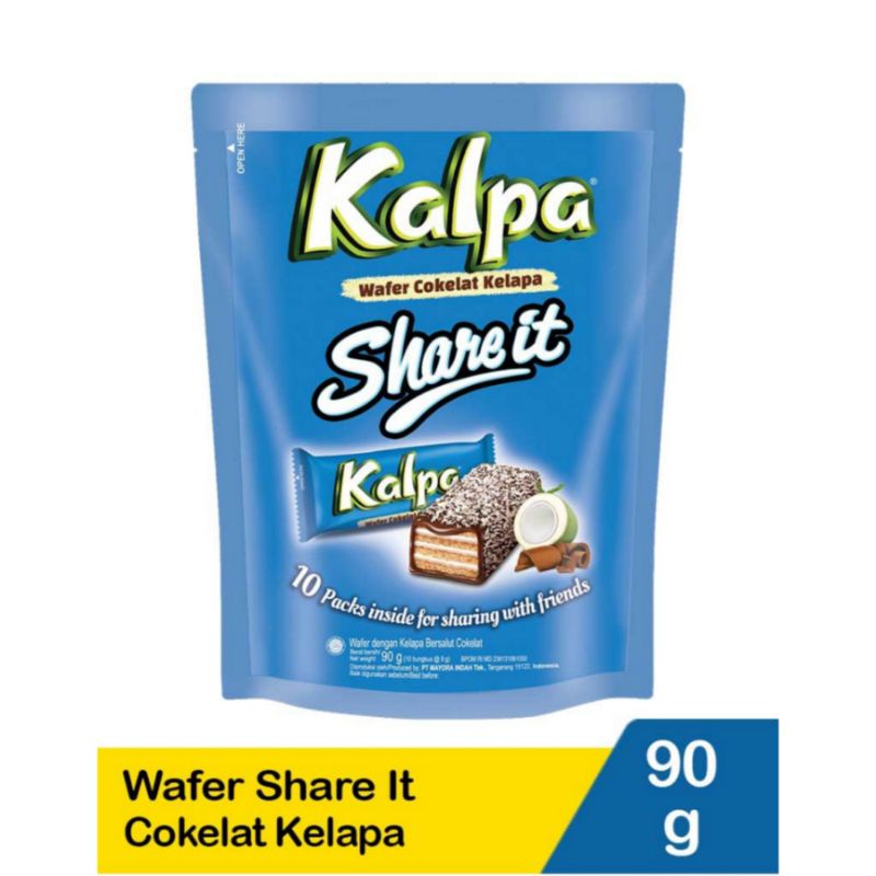 

Kalpa Wafer Cokelat Share It Pouch 10 x 9 g