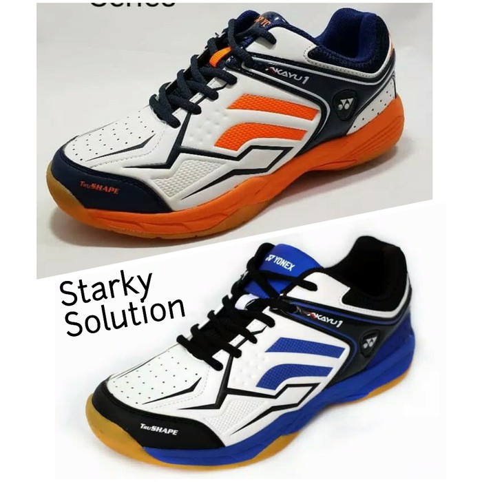 Sepatu Bulutangkis Badminton Yonex AKAYU 1 original - Biru
