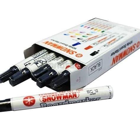 

Hemat Belanja SPIDOL SNOWMAN WHITEBOARD / PERMANENT [PACK]