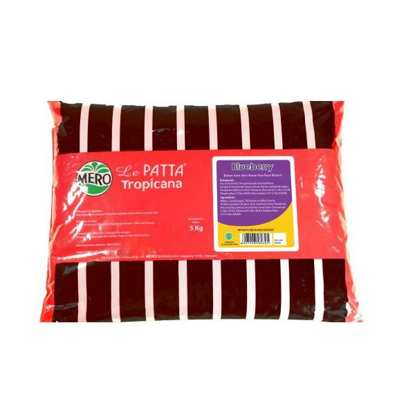 

Selai Blueberry (Repack 250gr) Le PATTA Tropicana CF