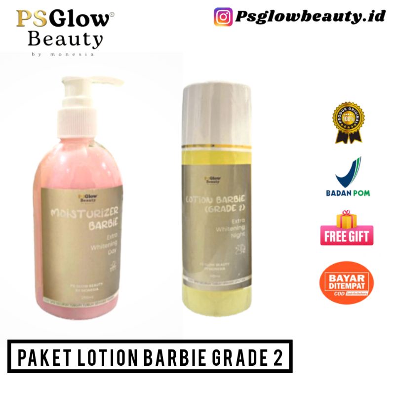 PSGLOW || PAKET LOTION BARBIE GRADE 2