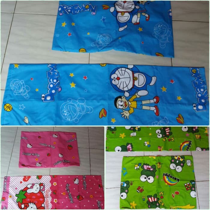 Harga Promo - Sarung BANTAL Karakter /Sarung Bantal dan sarung guling Motif MURAH sarung bantal 43x6