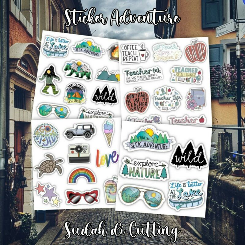 

STICKER ADVENTURE AESTHETIC by KAESHOP