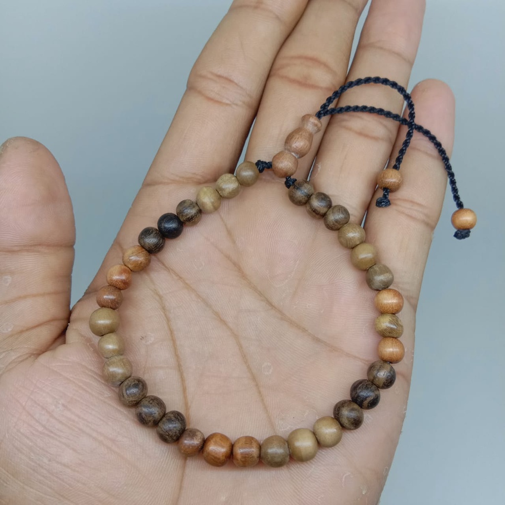 GELANG TASBIH KOMBINASI STIGI DEWANDARU KALIMOSODO ASLI