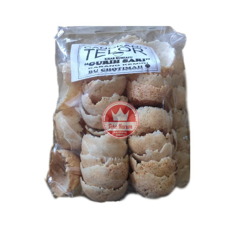  KUE CANGKANG TELOR KHAS BUMIAYU 500 gram Harum Snack Official SNACK 