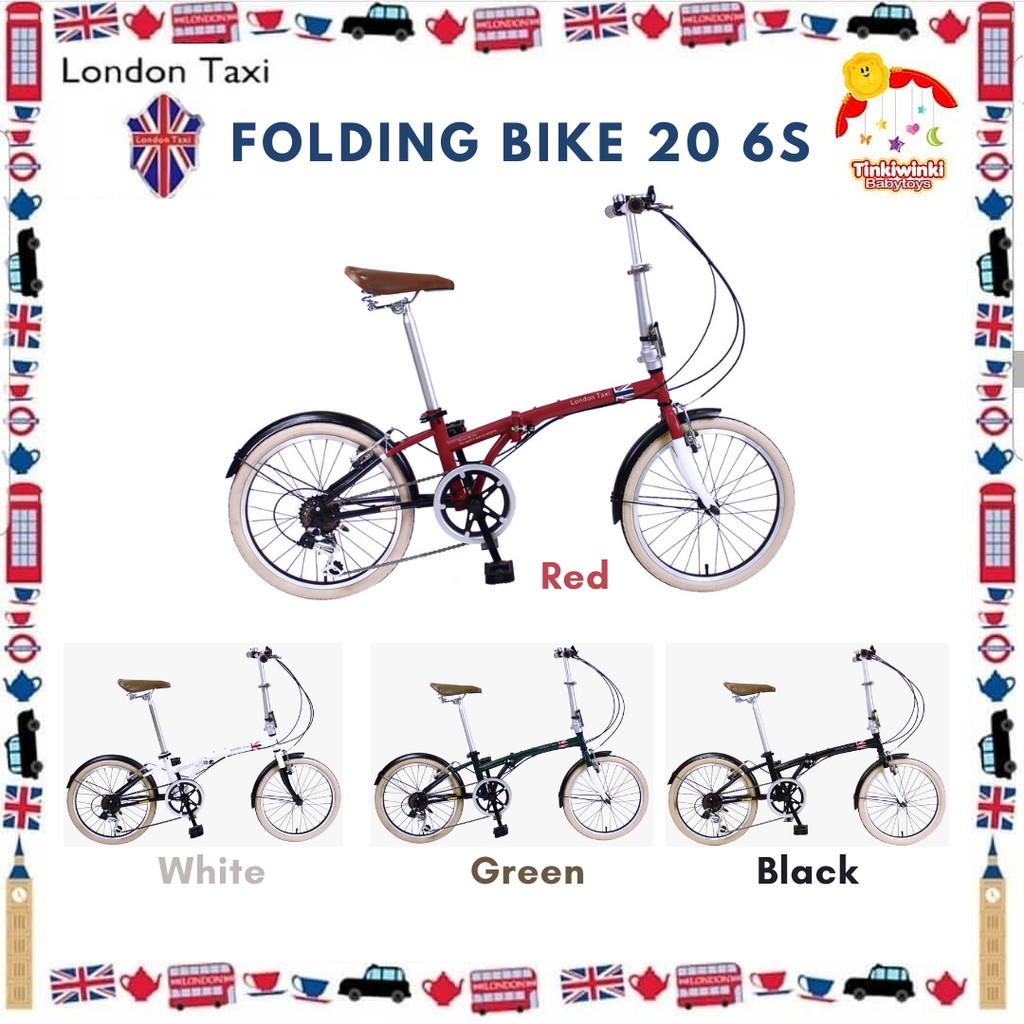 London Taxi Folding Bike 20 6S