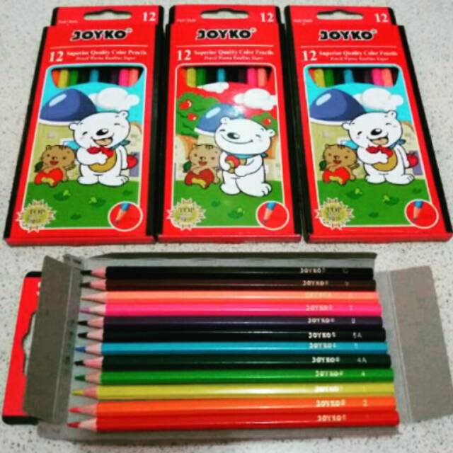 

Pensil Warna Joyko 12 Warna