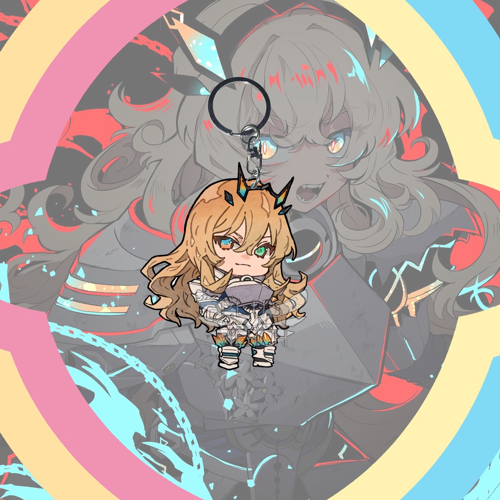 Gantungan Kunci Fate Grand Order Barghest - Fairy Knight - Key Chain - Souvenir - Anime - Ganci - Ga