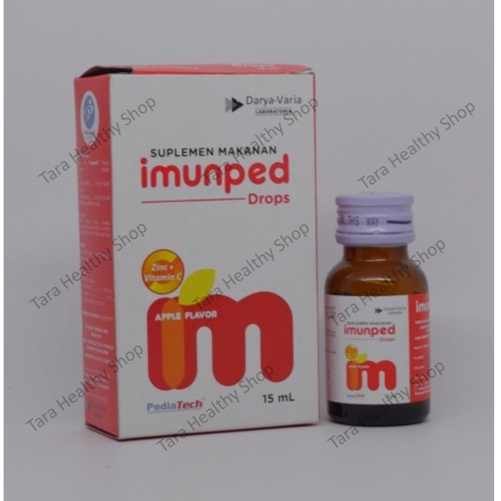 Imunped Drops 15 Ml Suplemen Daya Tahan Tubuh Antioksidan Bayi