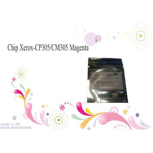 Chip Toner For Use Xerox DocuPrint CP305 CM305 CP305d CM305df magenta