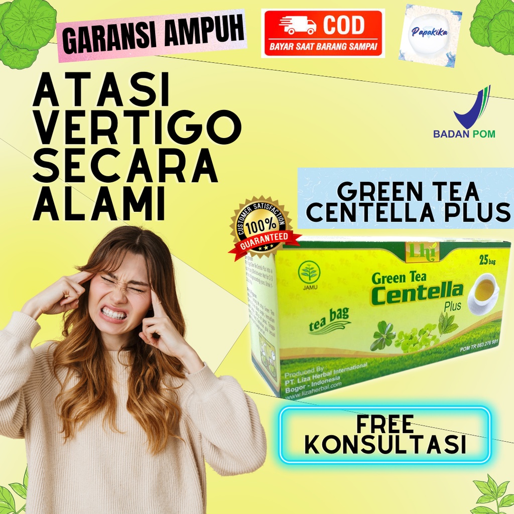 

Tehhijauherbalpegagangreenteacentella