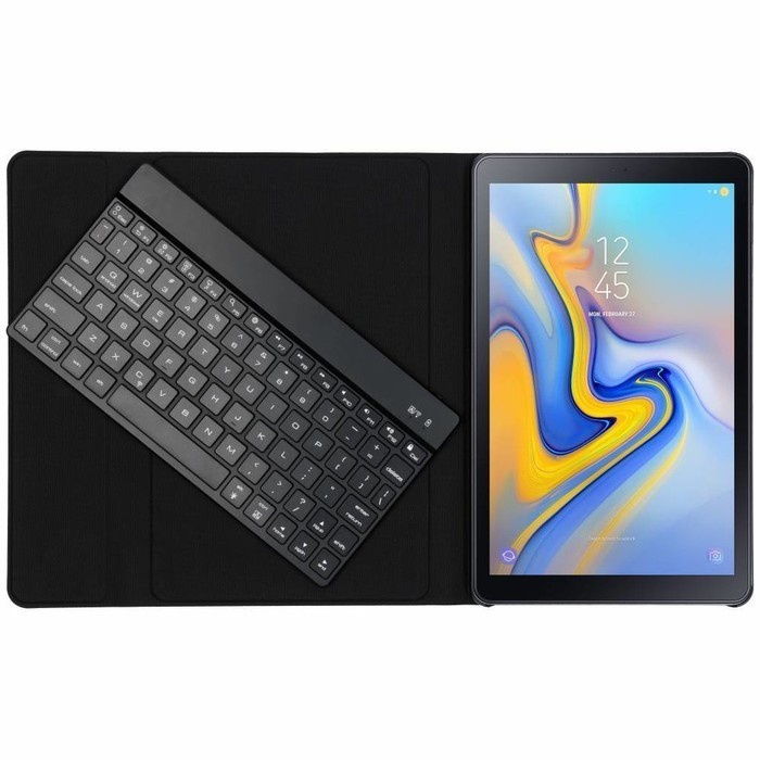 SAMSUNG TAB S7 FE 5G 12.4 INCI BOOK COVER FLIP CASE KEYBOARD WIRELESS