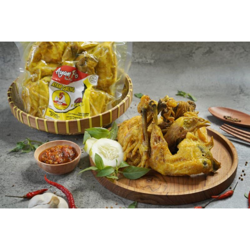 Ayam pio/ ayam goreng/ ayam goreng ungkep/ ayam kampung goreng/app