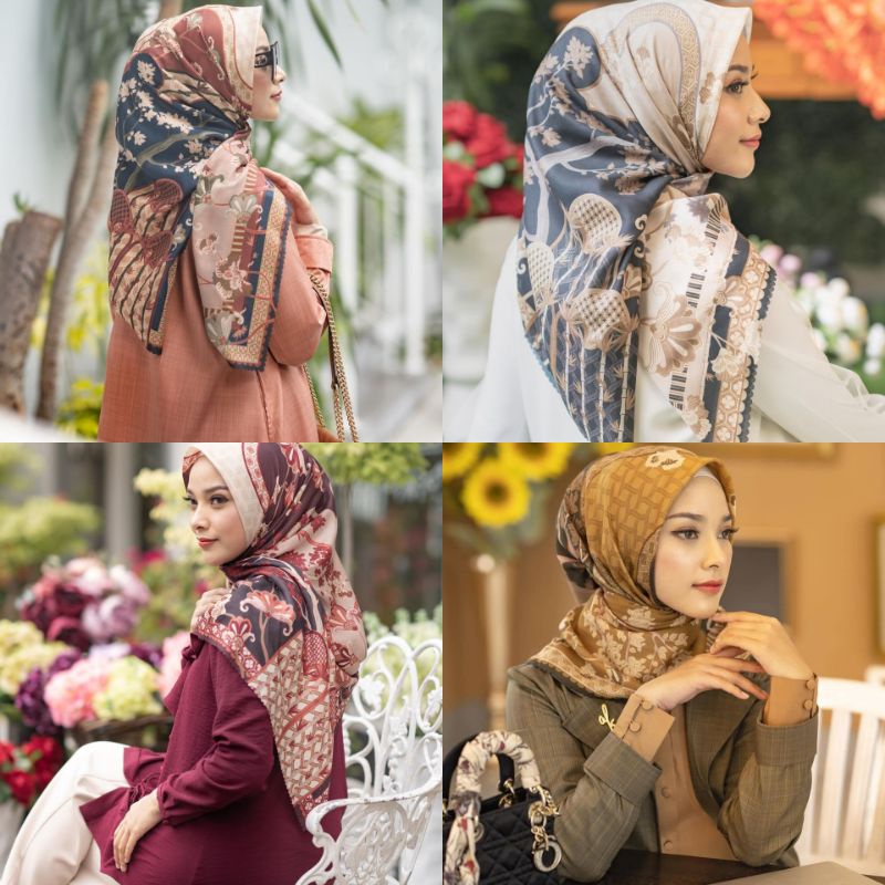 Wana scarf wearing klamby