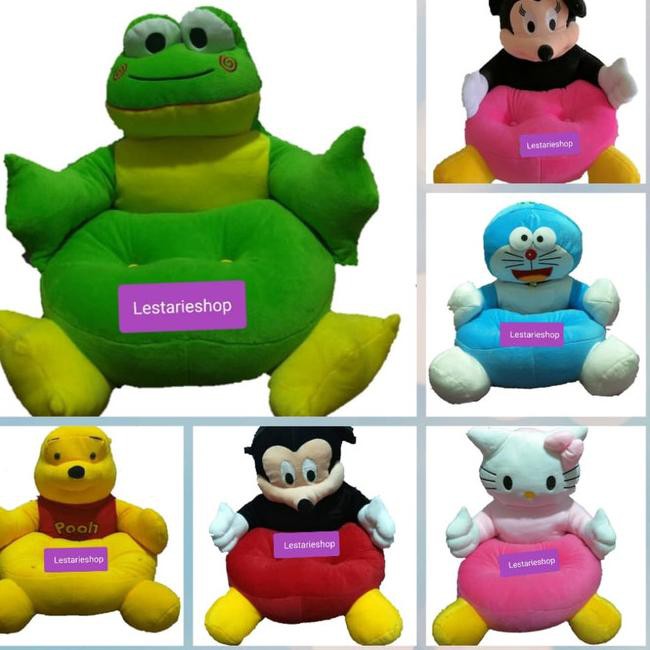 sofa boneka/sofa karakter doraemon/boneka sofa/sofa anak 