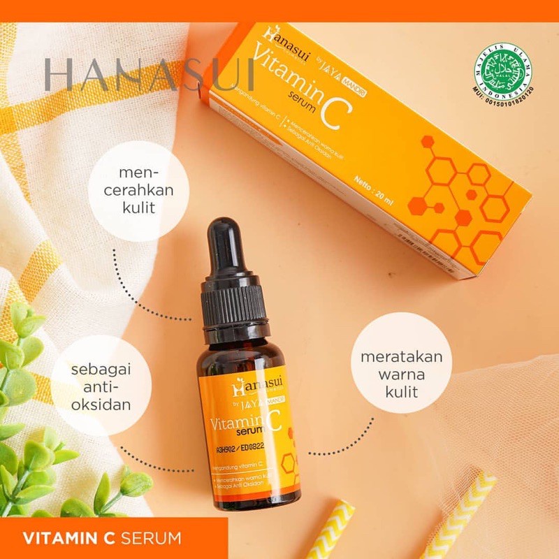 Serum vit c hanasui collagen kuning