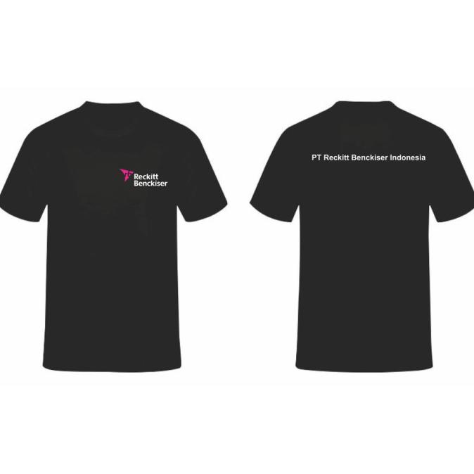 KAOS BAJU COMBED 30S DISTRO RECKITT BENCKISER POLOS CUSTOM INDONESIA TERLARIS