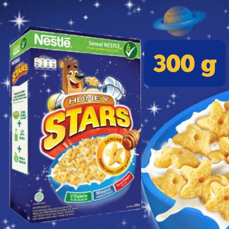 

Nestle Honey Stars 300gr Sereal Bernutrisi dan Kaya Vitamin
