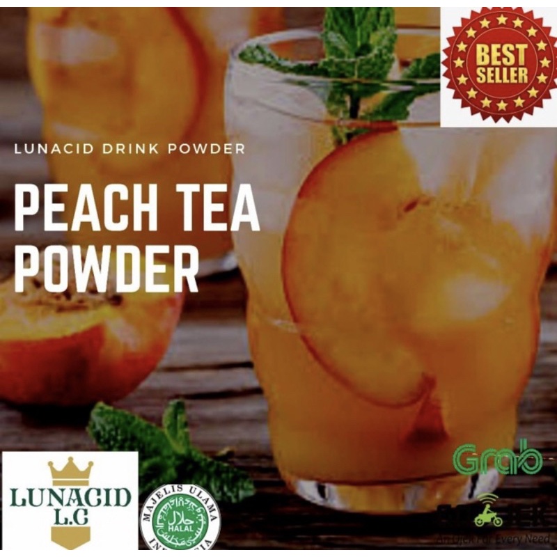 

Bubuk Minuman Rasa Peach Tea 1 Kg / Peach Tea Powder / Bubuk Peach Tea / Serbuk Peach Tea 1 Kg