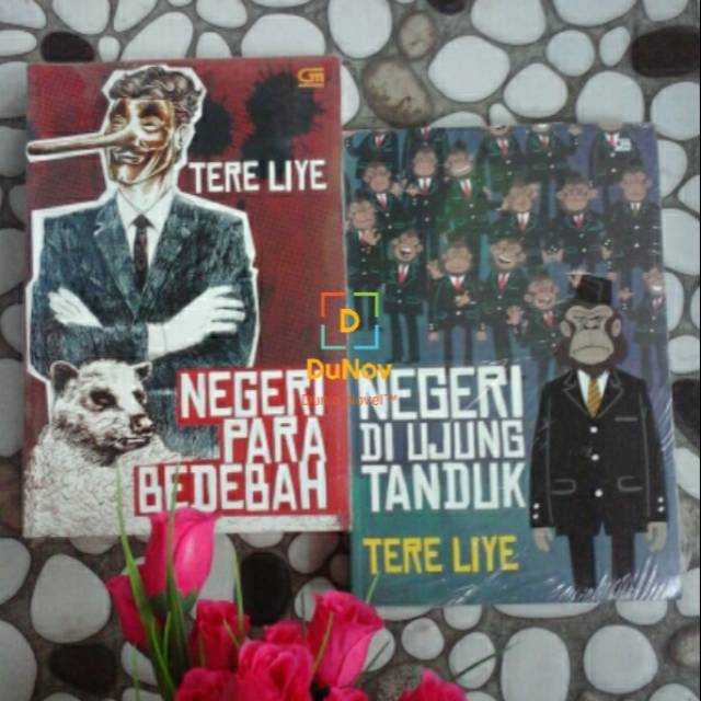 PAKET TERE LIYE : Negeri Para Bedebah Dan Negeri Di Ujung Tanduk ( Cover Lama )
