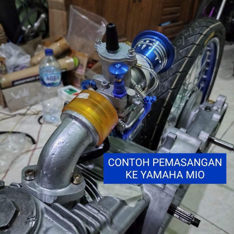 Manipul Manipol Intake Teflon Bebek Sleep Engine Pe Pwk 24.26.28.30.32.33.34 Anti Jebol