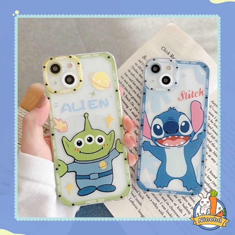 (Ready Stock) Soft Case Tpu Motif Kartun Untuk Iphone 11 Pro Max 13 12 Pro Max X Xr Xs Se 2020 Max 7 Plus 8 7 Plus Cute Cartoon Character Couple TPU Soft Silicone Precision Hole Protection Phone Back Cover