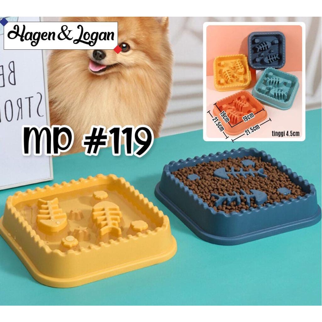 MP119 Tempat Makan Hewan / Tempat Makan Anjing Dan Kucing