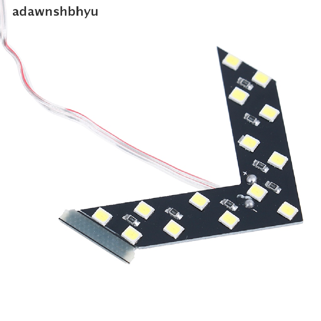 Adawnshbhyu Lampu Indikator Sein LED 14-SMD Untuk Lampu Sein Spion Samping Mobil