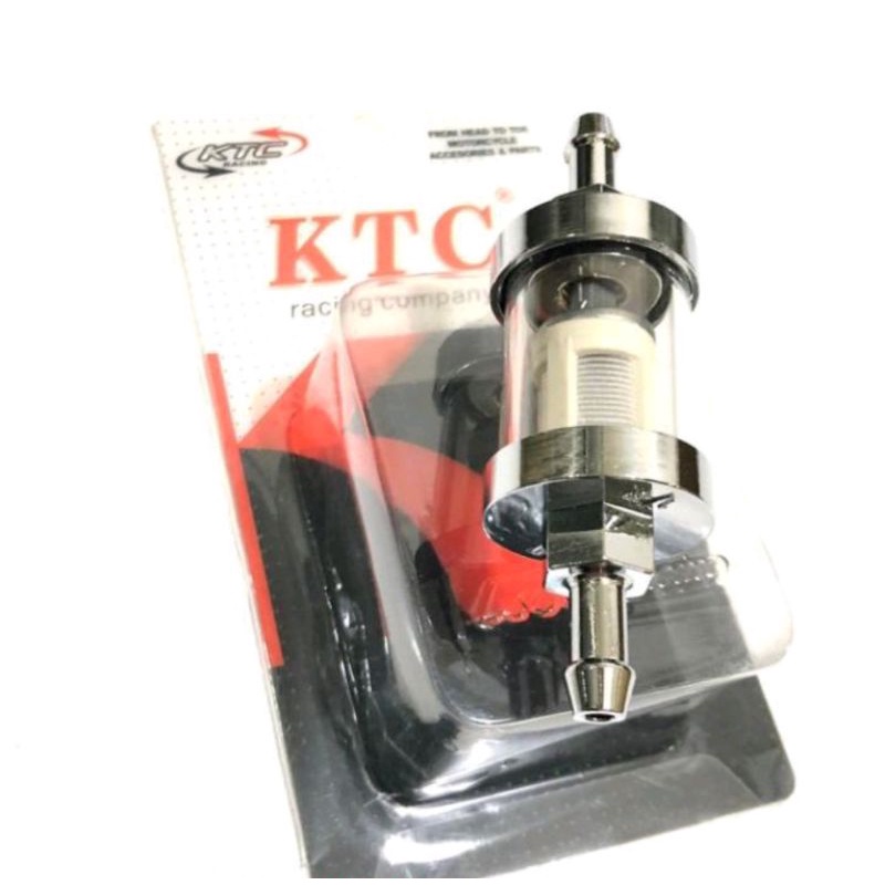 Filter Saringan Bensin KTC Racing Original Model Kaca / SPEC FUEL FILTER