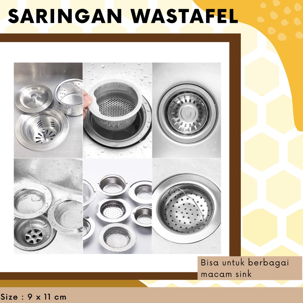 Kain Jaring Halus / Jala Saringan Air Wastafel Dapur Anti Mampet Net Filter