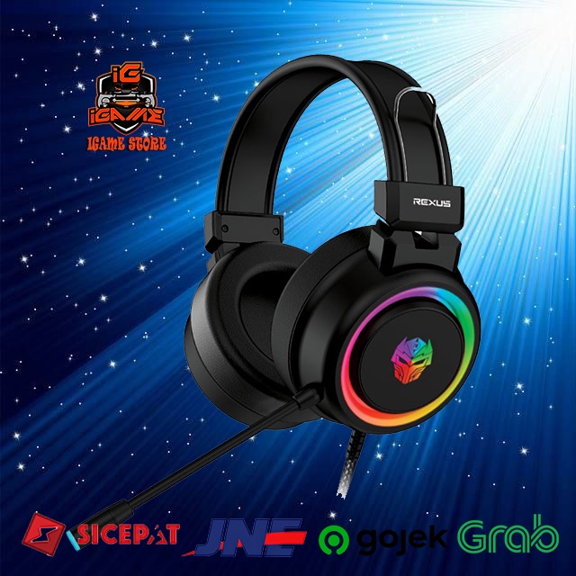 Rexus Headset Gaming Vonix F30 NAMPOL TOP GAN