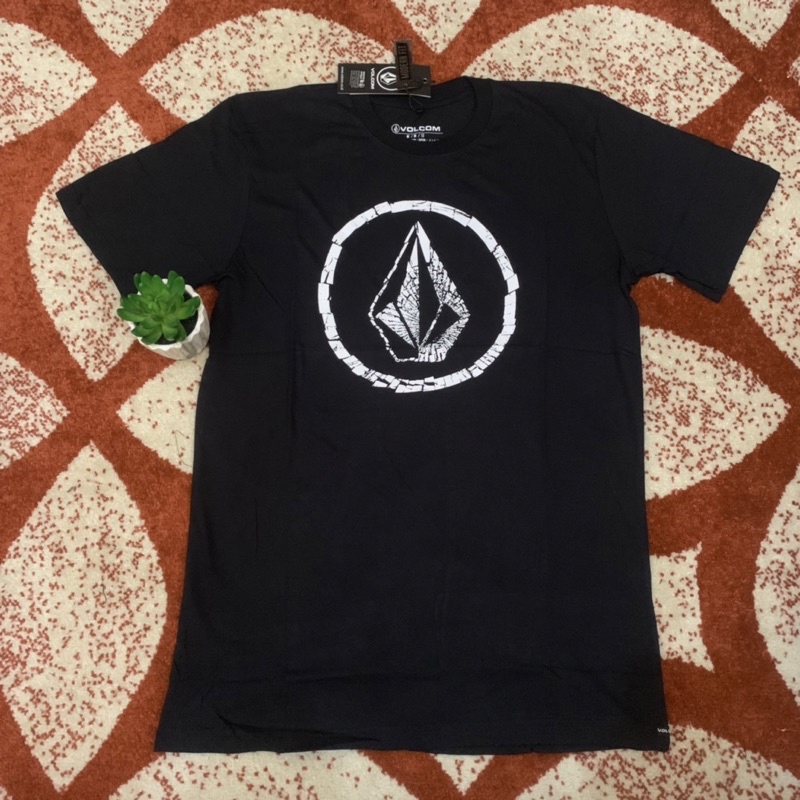 Kaos volcom snobb tee mirror black