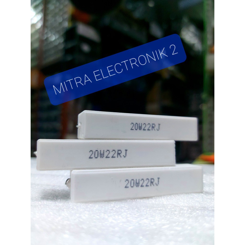 POWER STARTING R RESISTOR KAPUR 20 WATT 22 OHM R STARTING KOMPONEN