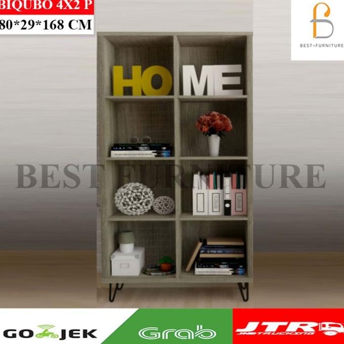 LIMITED BEST RC DACHI CADEO - BIQUBO 4X2 BOOKSHELF RAK BUKU RAK DFGHT64654