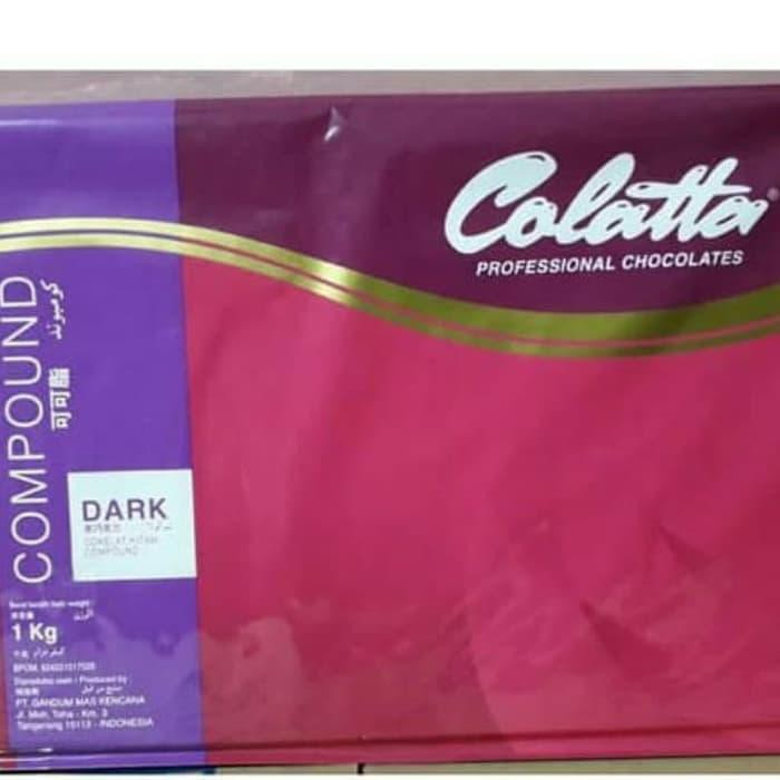 

Coklat Colatta Compound Dark 1kg BERKUALITAS