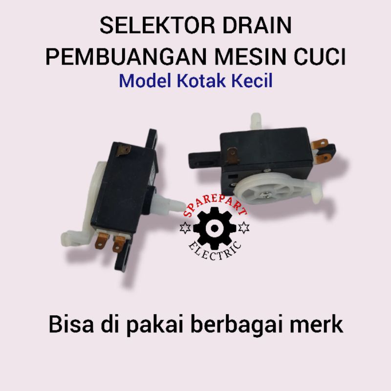 SELEKTOR DRAIN KOTAK KECIL PEMBUANGAN MESIN CUCI MULTI