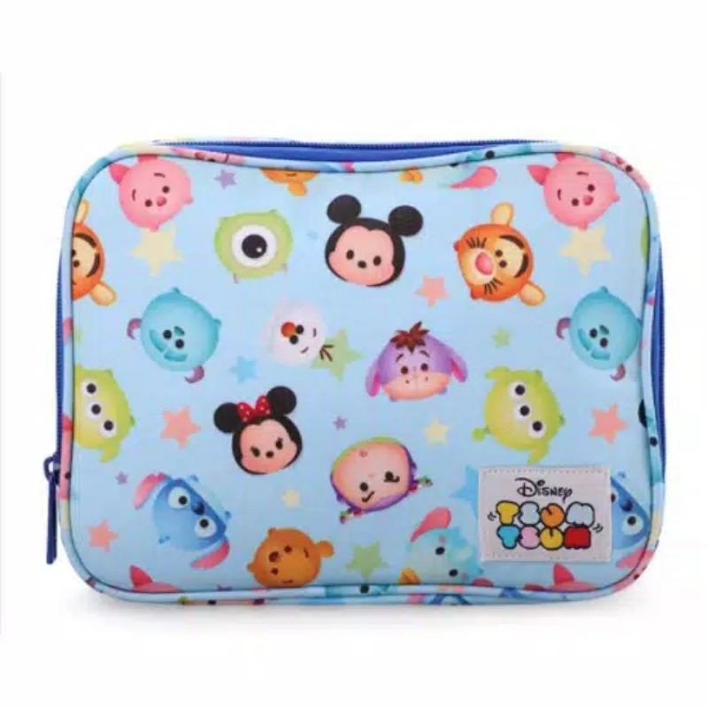 Disney Tsum Tsum Pencil Case Pouch Tempat Serbaguna