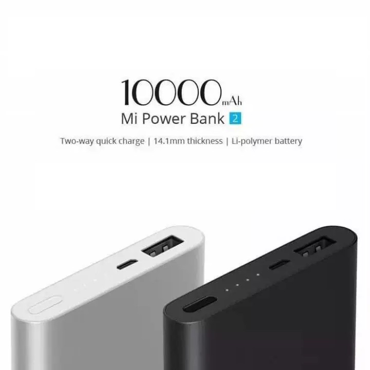 Xiaomi Powerbank 10000mAh Fast Charge Generasi 2 OEM - Random Warna