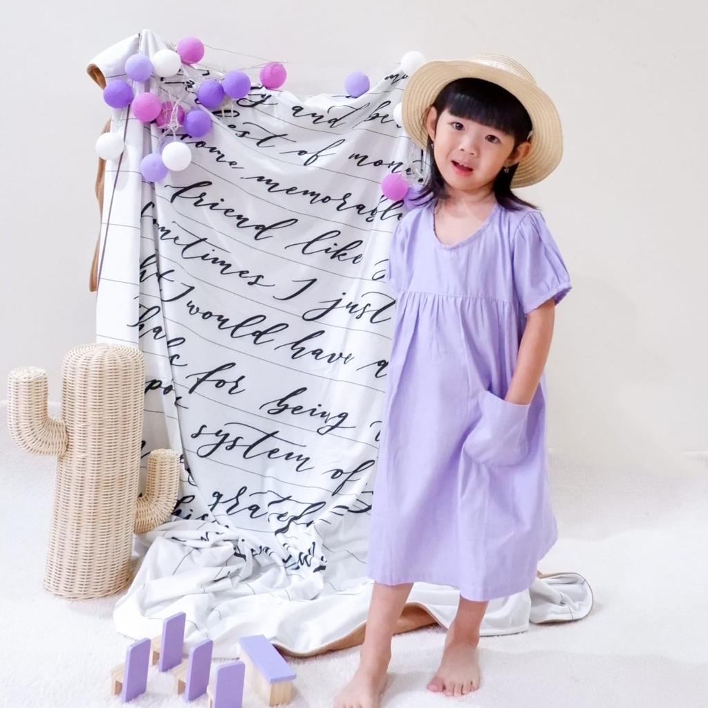 Snow Balloon Dress - Dress Anak Perempuan
